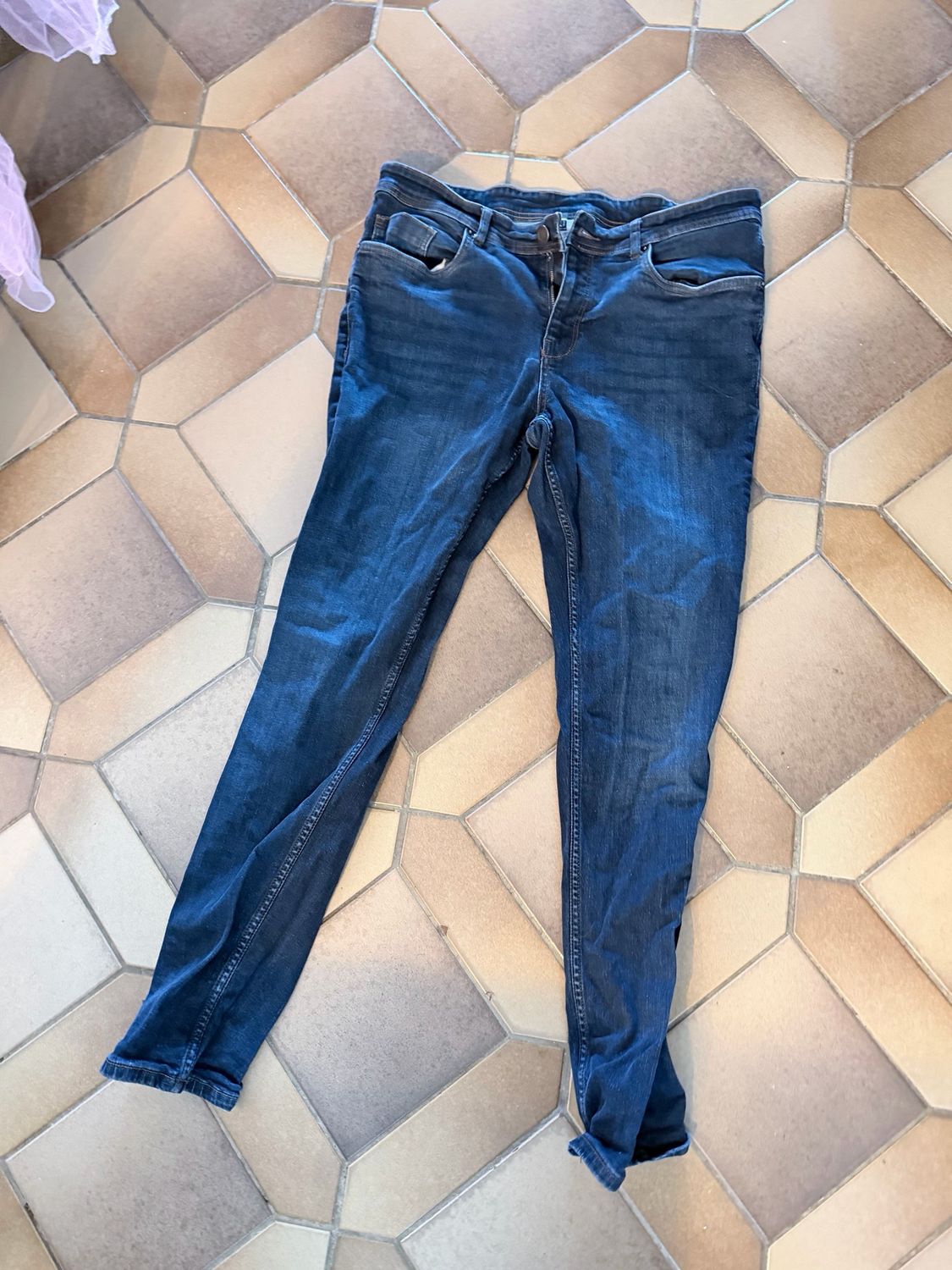 Broek blauw Small