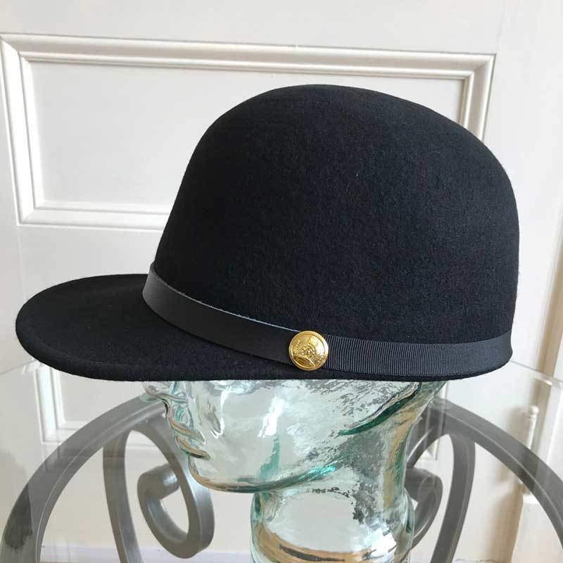 New Bowler - Wool - Black