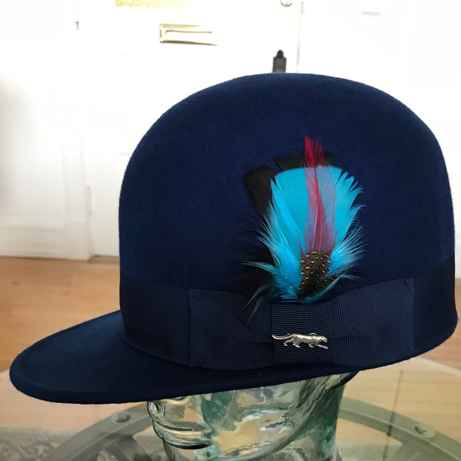 New Bowler - Wool - Royal Blue