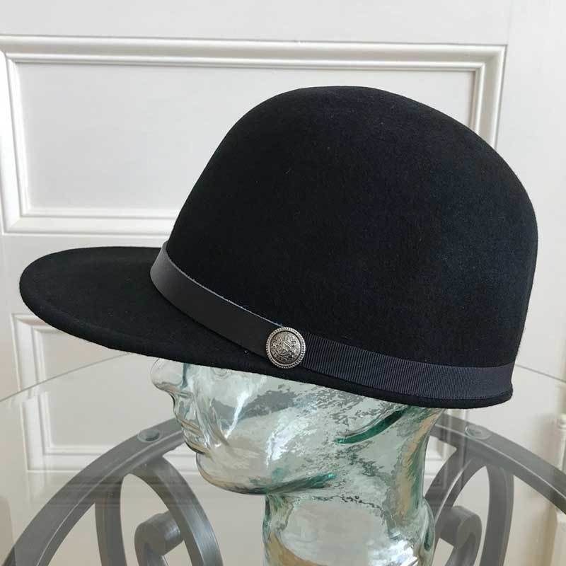 New Bowler - Wool - Black