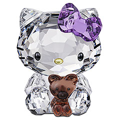 Hello Kitty Swarovski Bear Figure Limited Edition Fall 2011