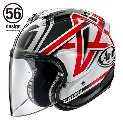 Arai x 56design VZ-RAM NAKANO  RACING HELMET
