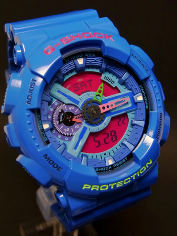 CASIO G-SHOCK Hyper Colors GA-110HC-2AJF Men's Watch. New Model