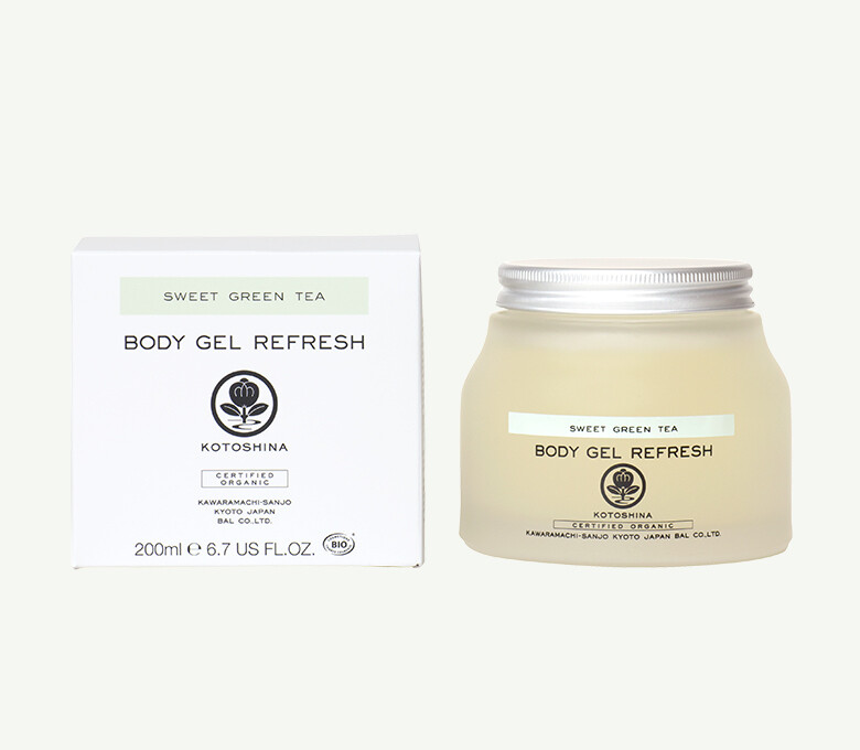 Kotoshina KS BODY GEL REFRESH SGT 200mL Sweet Green Tea fragrance