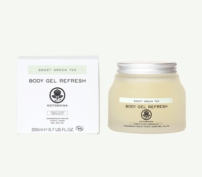 Kotoshina KS BODY GEL REFRESH SGT 200mL Sweet Green Tea fragrance