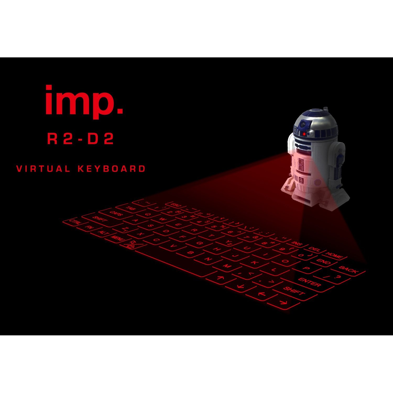 REALFLEET imp. R2D2 virtual keyboard IMP-101