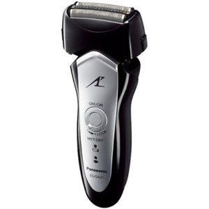 Silver tone three-bladed ram dash Panasonic ES-GA21-S