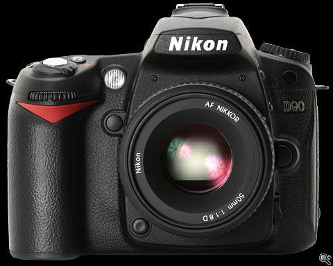 Nikon - D-90 12.3 MEGAPIXEL DX FORMAT DIGITAL SLR WITH AF-S 18-105G ED VR ZOOM LENS CAMERA KIT