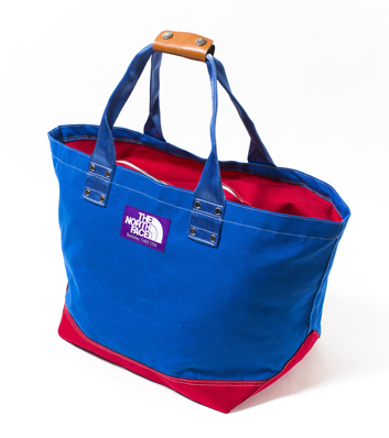 The north face top purple label tote bag