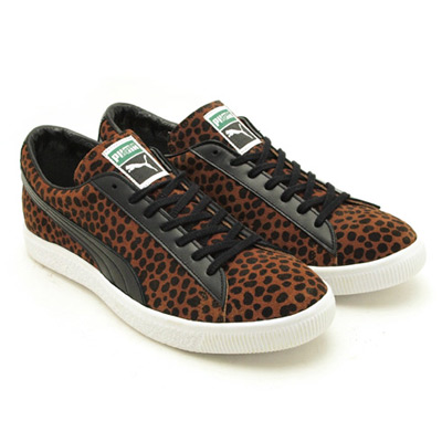 PUMA CLYDE Leopard x ATMOS Japan Limited Edition.