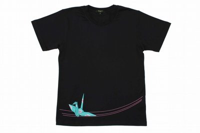 Green-T Paper Crane T-shirt / Men&#39;s and Women&#39;s Sizes