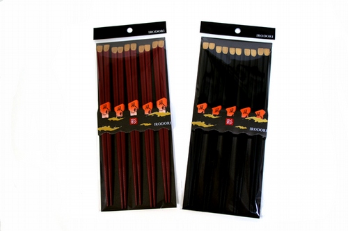 Oriental Bazaar Gilded Japanese Chopsticks - Set of 5