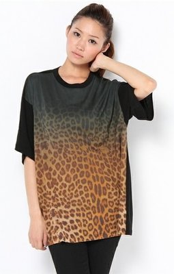 Facetasm Leopard Print T-Shirt