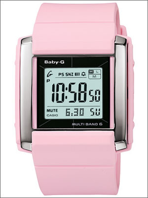 CASIO Baby-G CASKET Tripper Ladies Watch. 6 BGD-1100-4JF. Pink Color. Multi-Band Tough Solar Watch Dial Radio Quartz