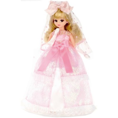 Rika Chan LW-16 Wedding Dress Set Pink. By Takaratomy