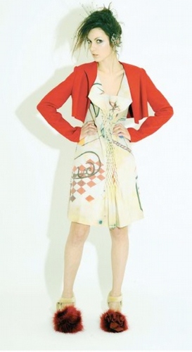 Jazzkatze Sofia Shikiko Paint Dress