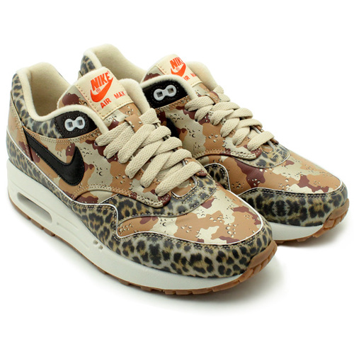 NIKE ATMOS WMNS AIR MAX LEOPARD CAMO TIGER SNEAKERS