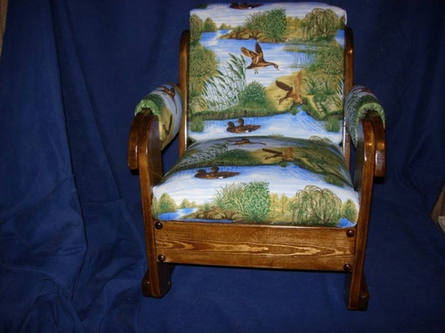 Child&#39;s Rocking Chair Mallard Ducks