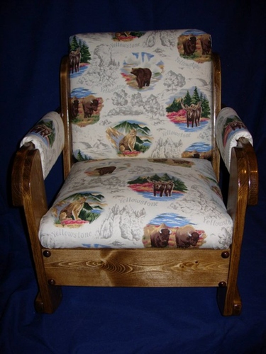 Child&#39;s Rocking Chairs Yellowstone Nat. Park