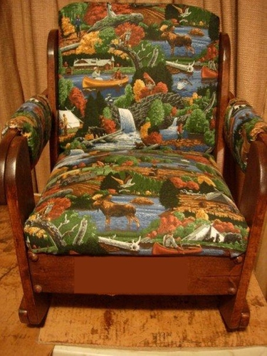 Child&#39;s Rocking Chairs Wildlife,Camping,Fishing