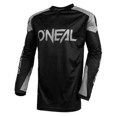 O'Neal Matrix Ridewear Long Sleeve Jersey - Black/Grey