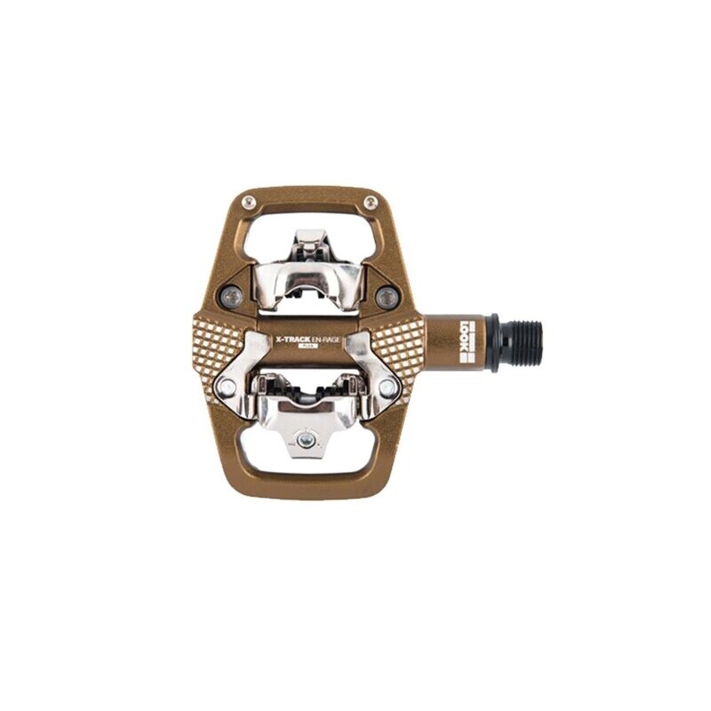 Look X-Track En-Rage Plus MTB Pedals with Cleats - Bronze