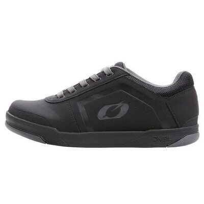 O'Neal Pinned Flat Pedal Shoes - Black/Grey