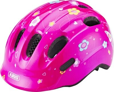 Abus Smiley 2.0 Kids' Helmet - Pink Butterfly