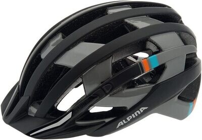 Alpina e-Helm Deluxe Helmet - Black/Dark Silver