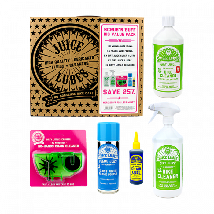 Juice Lubes Scrub 'n' Buff Pack