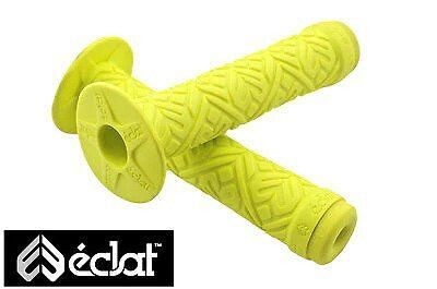 Eclat Soft Rubber BMX Grips - Yellow