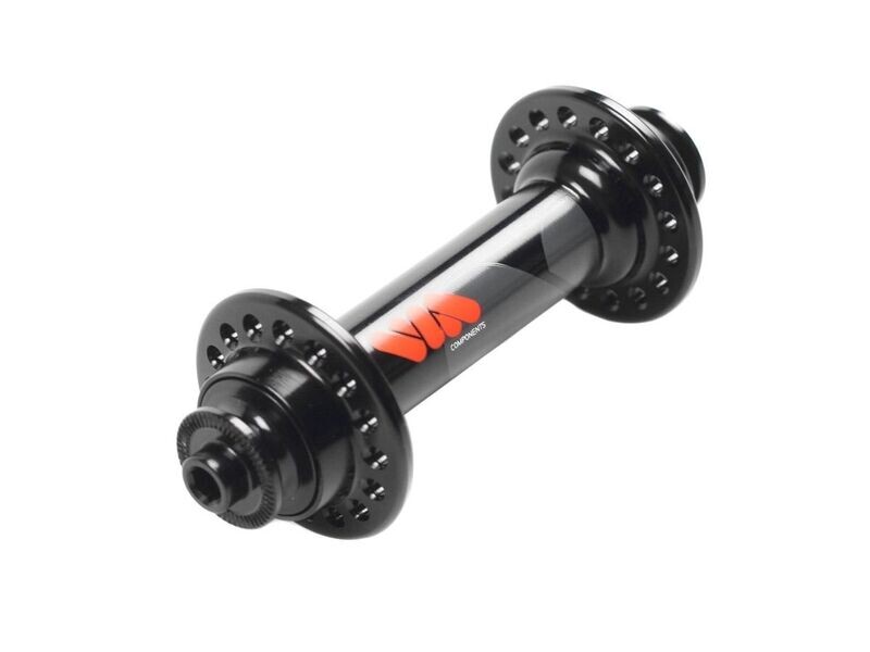 VIA Road Front Hub - Black