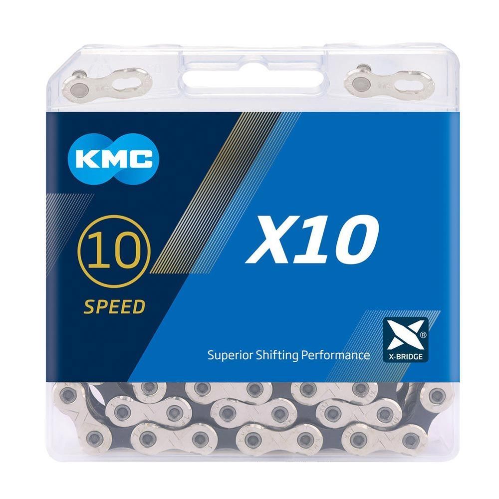 KMC X10 Grey Chain 114L