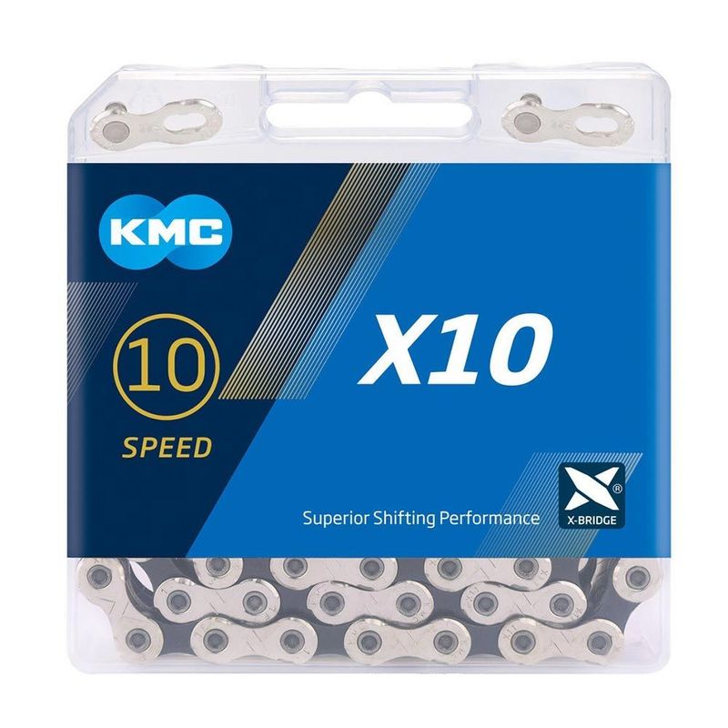 KMC X10 Grey Chain 114L