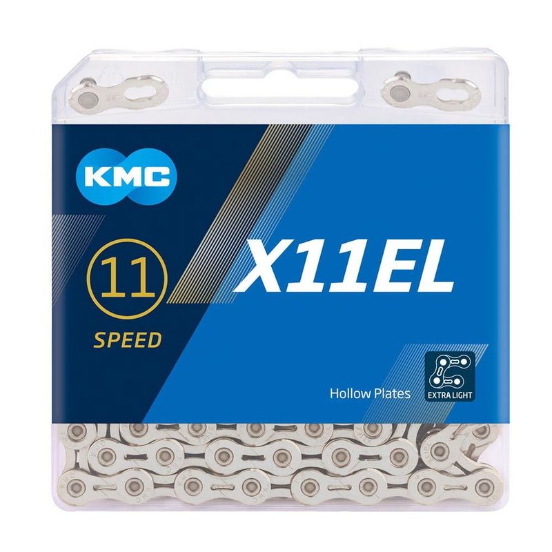 KMC X11-EL Silver Chain 118L