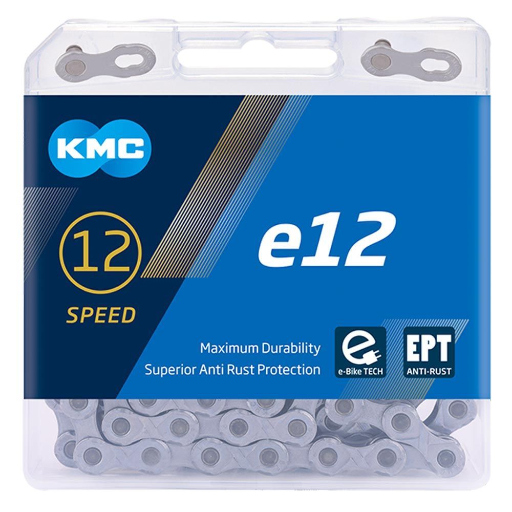 KMC E12 EPT Silver Chain 130L