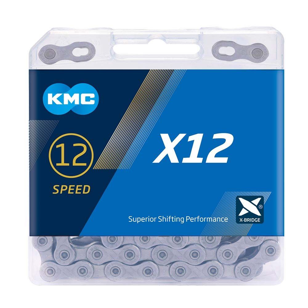 KMC X12 EPT Silver Chain 126L