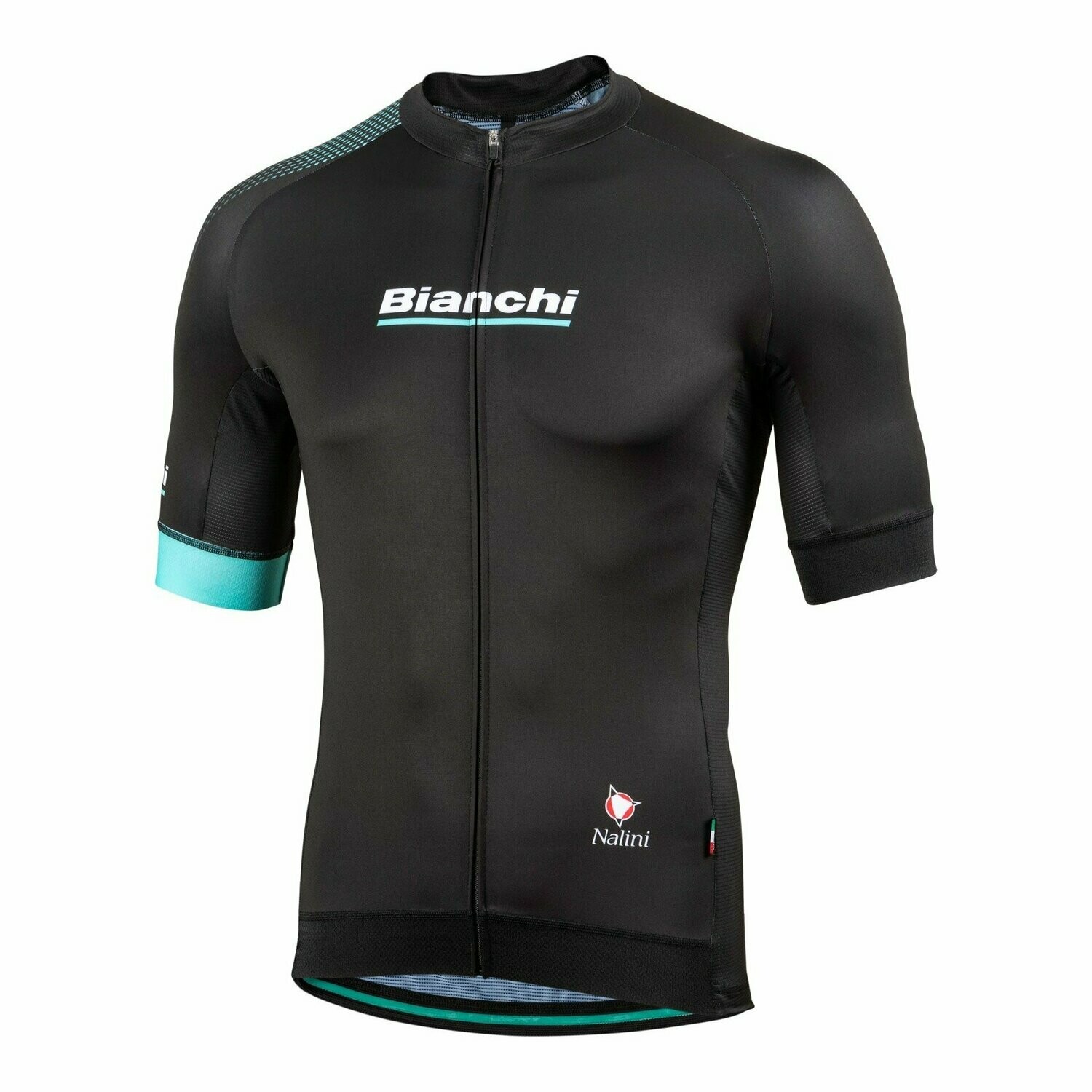 Bianchi Reparto Corse Short Sleeve Jersey - Black Bianchi Reparto Corse Short Sleeve Jersey - Black
