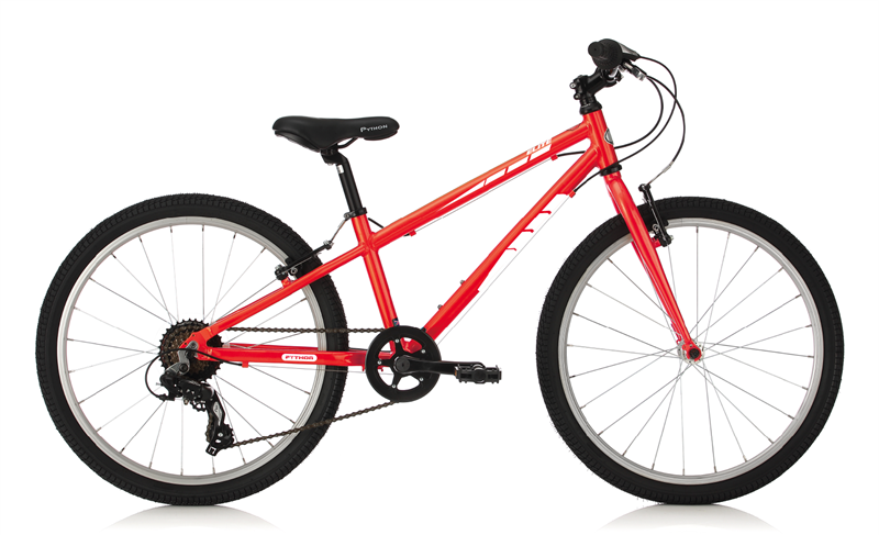 Python Elite Boys 24 Python Elite Boys 24" 8spd - Red