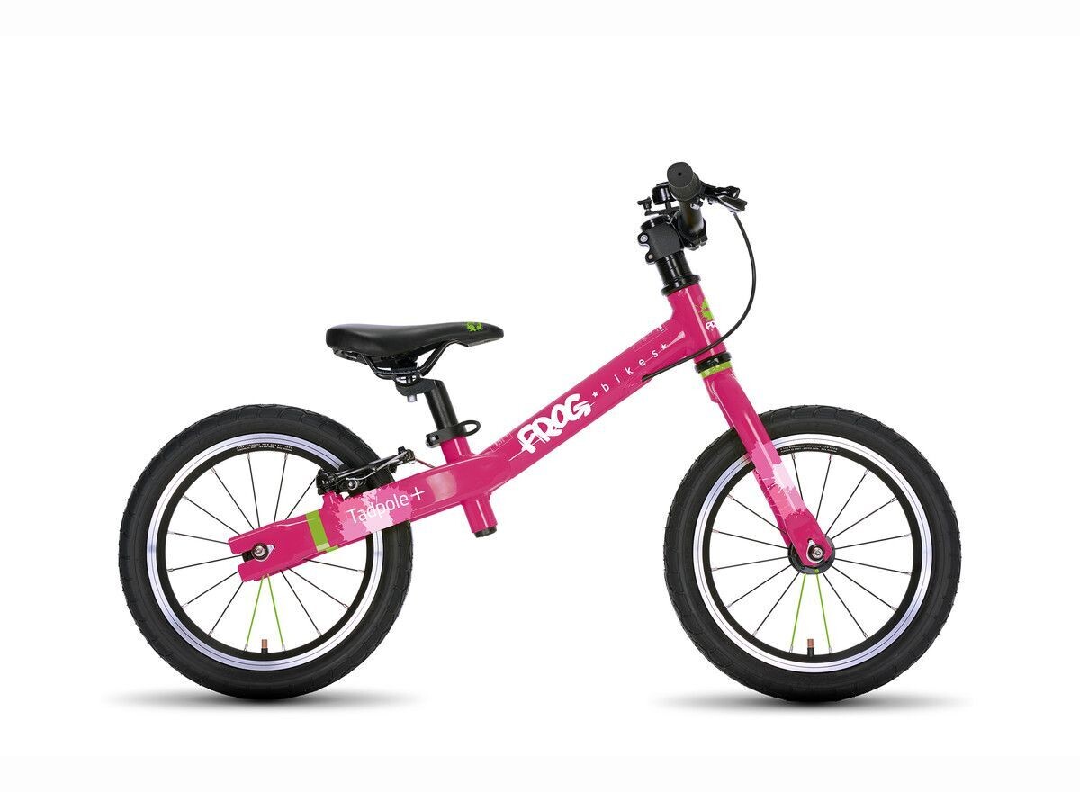 Frog Tadpole Plus Balance Bike - Pink