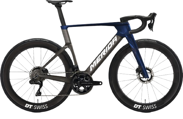 Merida Reacto Pro - Gunmetal Grey/Blue Merida Reacto Pro - Gunmetal Grey/Blue