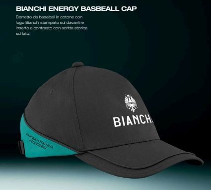 Bianchi Energy Baseball Cap (PREORDER)