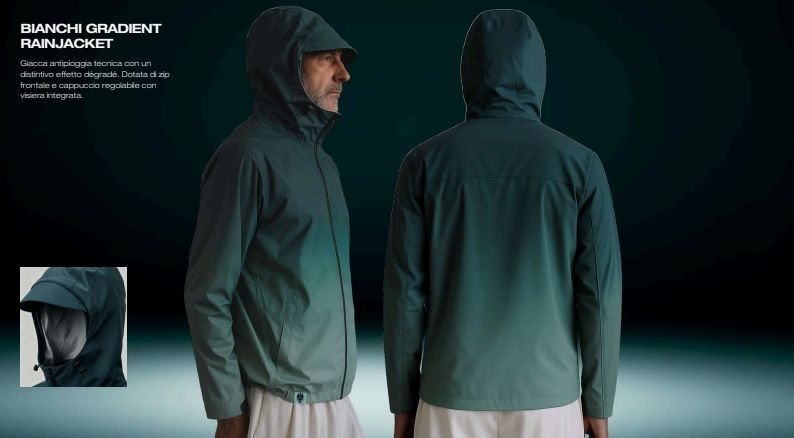 Bianchi Gradient Rain Jacket (PREORDER)