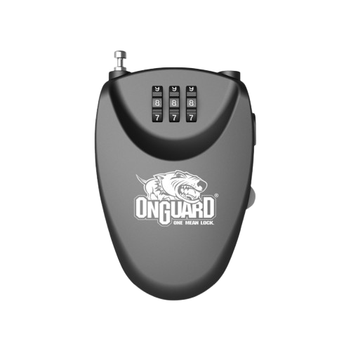 OnGuard 8063M Terrier Roller Combo Cable Lock OnGuard 8063M Terrier Roller Combo Cable Lock