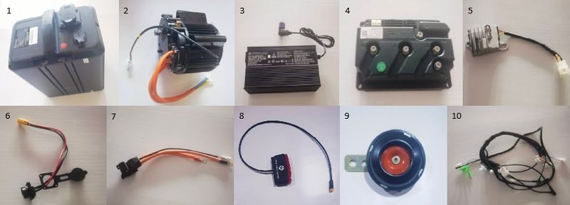 ELECTRIC COMPONENTS  SR-E8 PRO