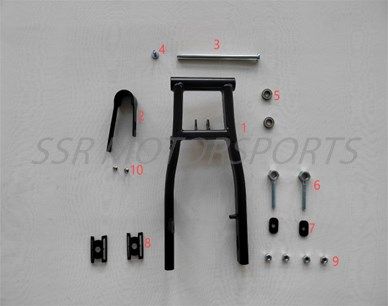 SWINGARM &amp; Components Diagram SR-E500