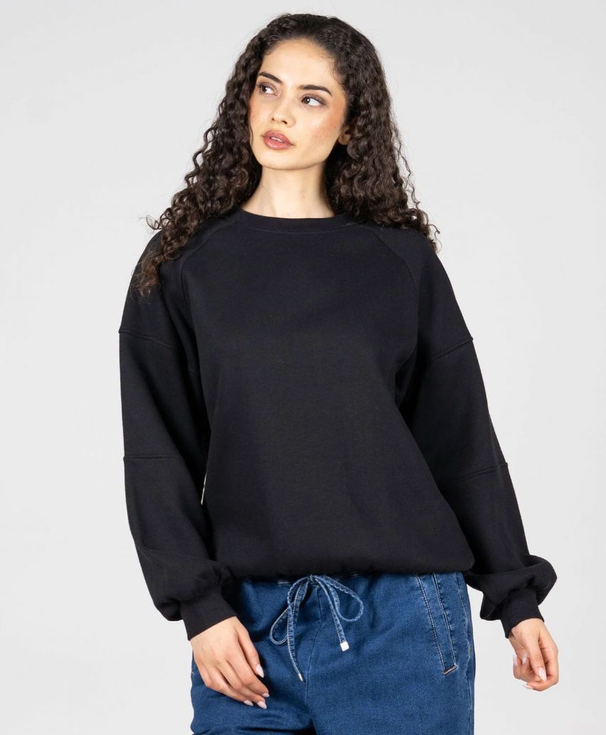 Fleece Oversized Crew