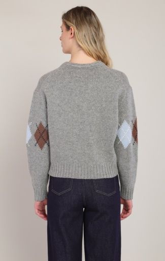 Argyle Sweater Top