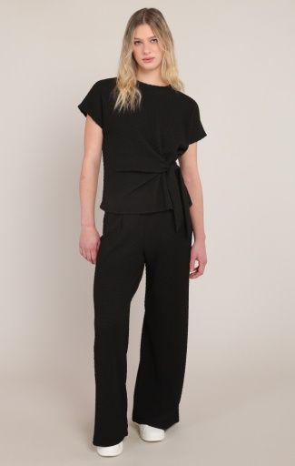 Textured Knot Top