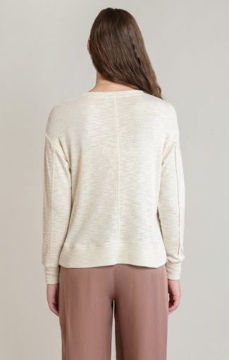 V-Neck Knit Top